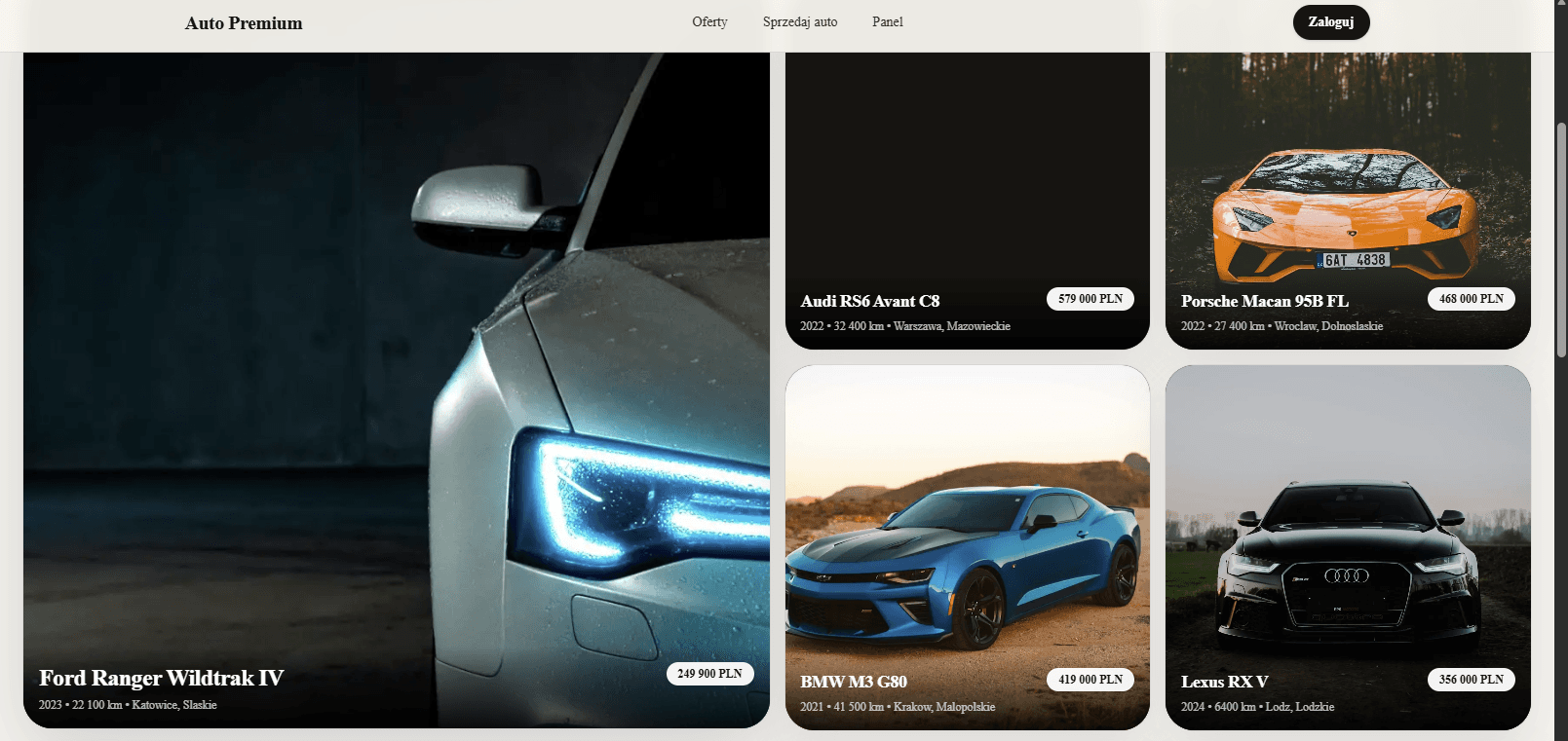 Premium offer view preview